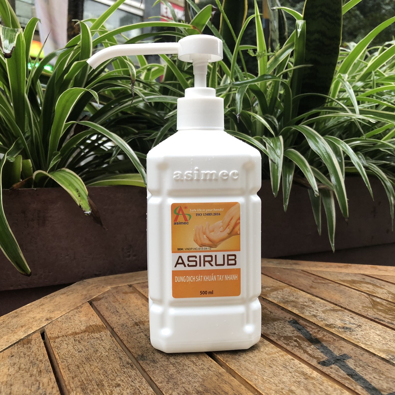 (Tặng 1 chai xịt 100ml) Nước rửa tay khô ASIRUB 1000ml,Sát khuẩn tay nhanh: 3ml/ 30 giây diệt khuẩn cực rộng . chính hãng. nắp vặn  đủ vòi, Alibaluxfood