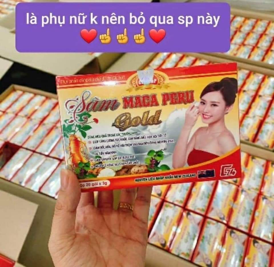 Sâm maca peru gold _ cải thiện nội tiết tố