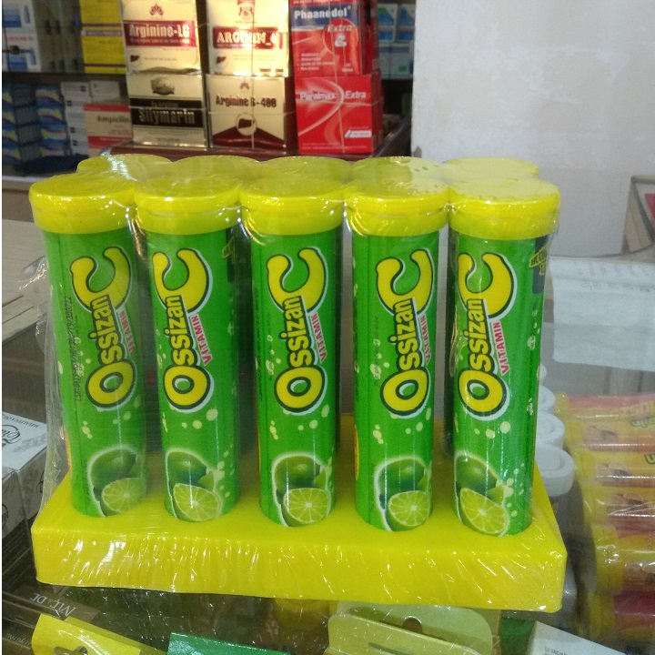 COMBO 10 TUÝP Sủi OSSIZAN C BỔ SUNG VITAMIN VÀ KHOÁNG CHẤT- TĂNG SỨC ĐỀ KHÁNG-HÀNG CHÍNH HÃNG