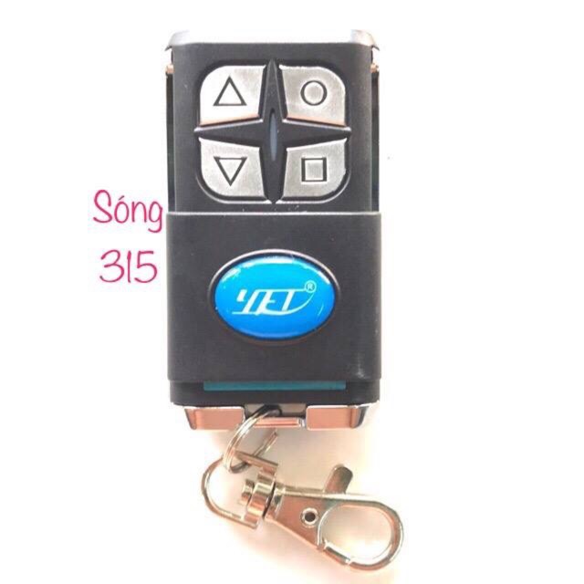 [HCM]Remote cửa cuốn YET tần số 315 chuyên sao chép Mã nhảy và mã cố định