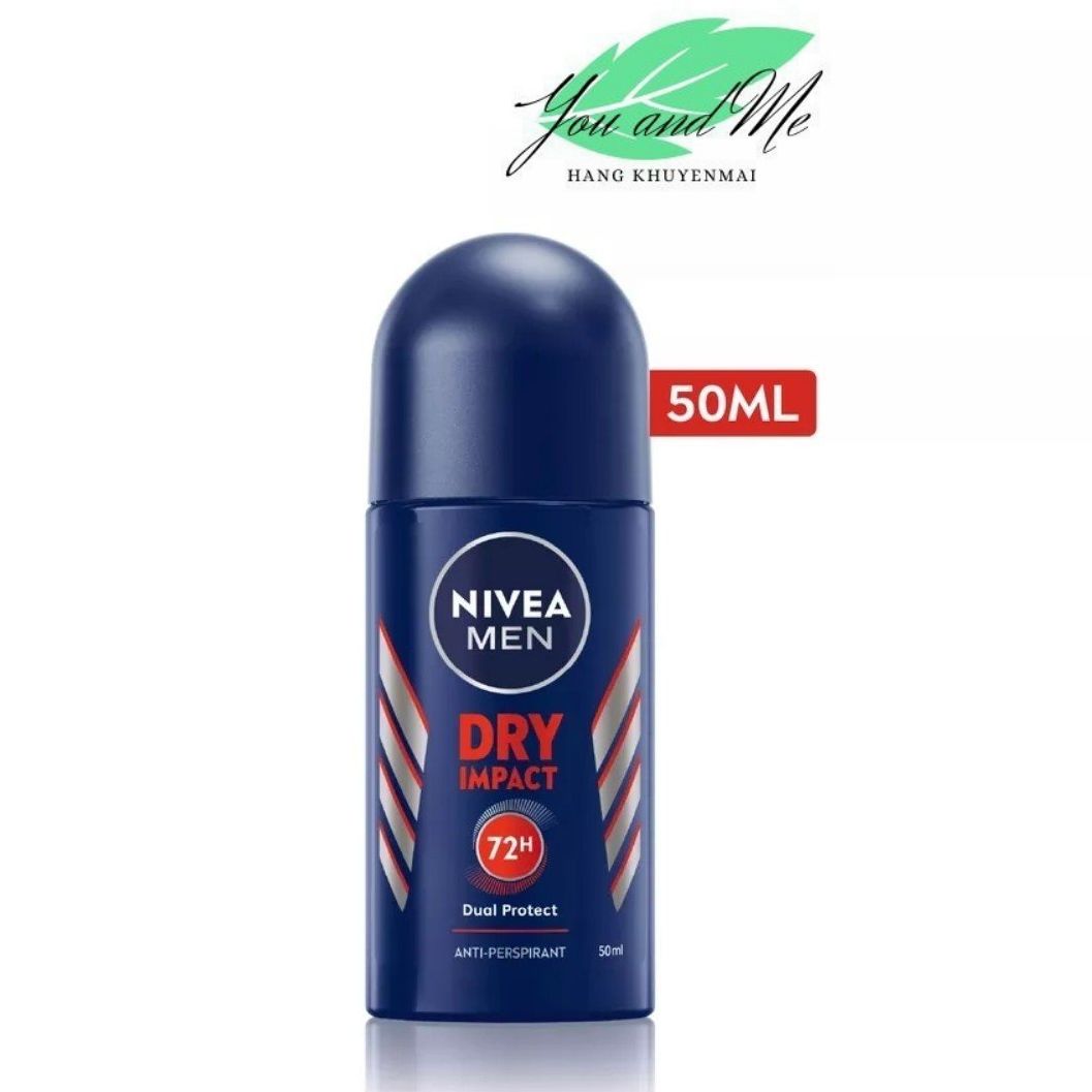 Lăn ngăn mùi Nivea Men khô thoáng 50ml