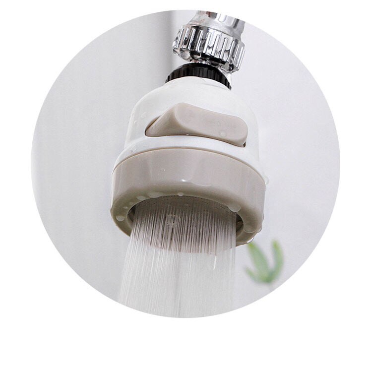 Đầu vòi tăng áp 3 chế độ xoay 360 độ
