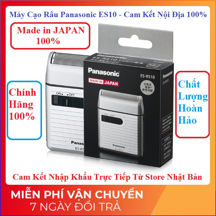 Máy Cạo Râu Panasonic Rs10 Nội Đia Nhật Bản [ Cam Kết Hàng Nhật Nội Địa Xách Tay]