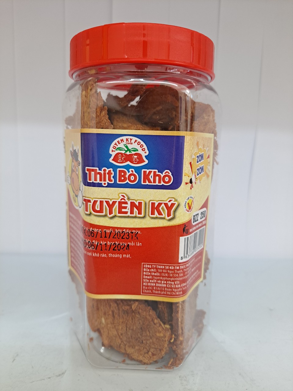 Khô bò tuyền ký bzz hủ 200g
