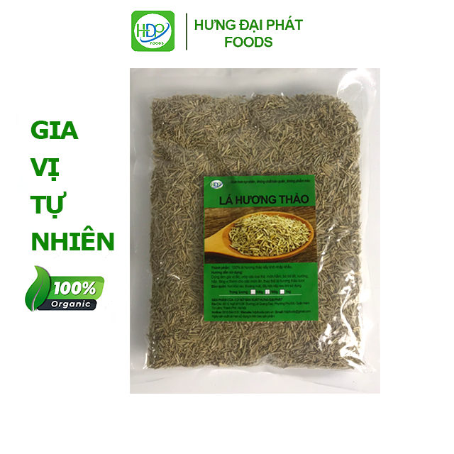 Lá hương thảo sấy khô 100g