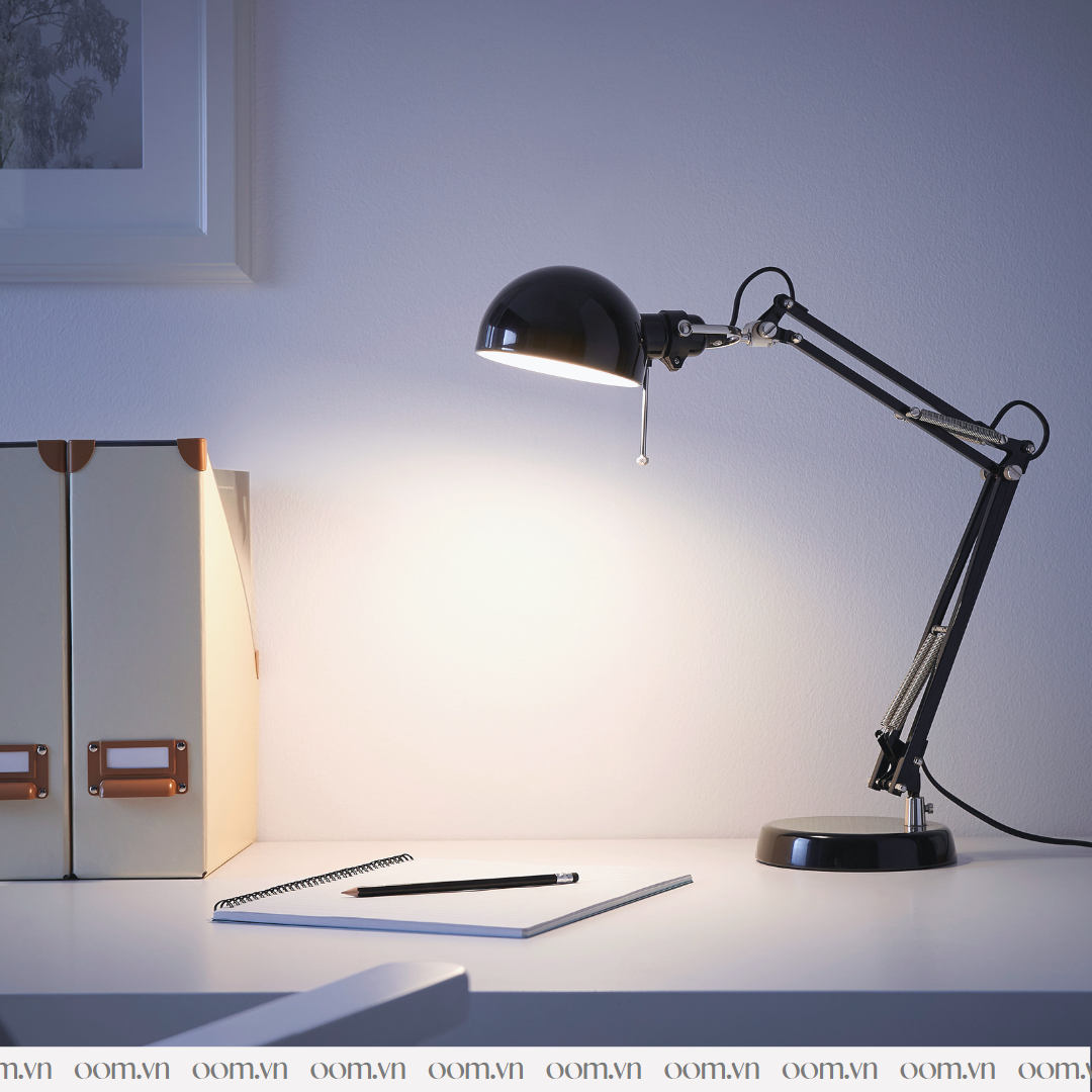 Đèn bàn ikea forsa black