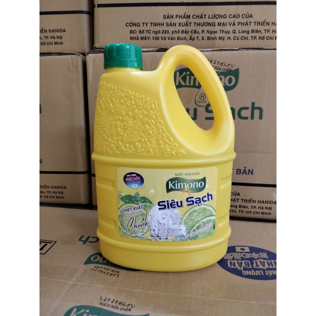 Nước rửa chén kimono công nghệ nhật bản 1400ml