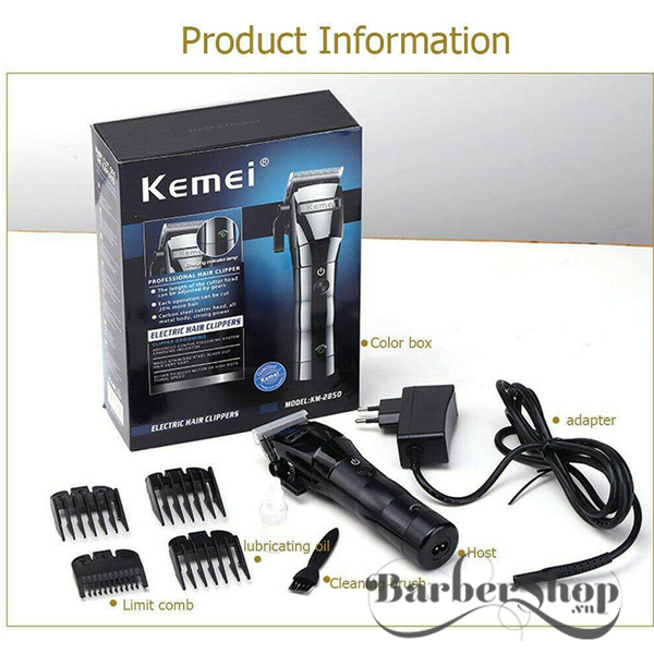Tông đơ cắt tóc kemei km-2850