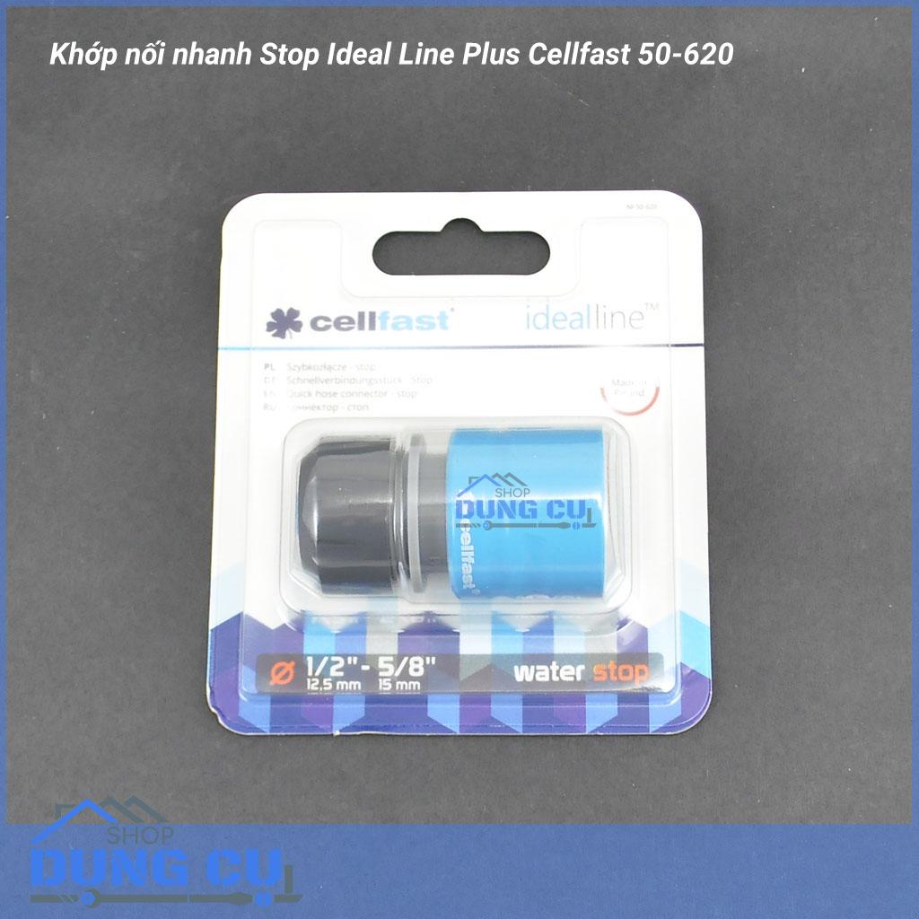 Cút nối nhanh Stop Ideal Line Plus Cellfast 50-620