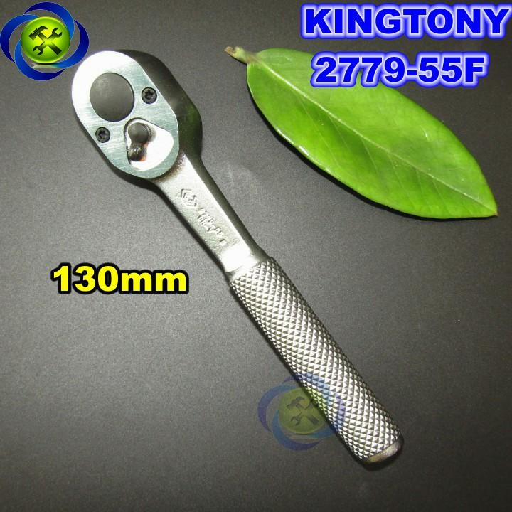 Cần tự động 1/4 kingtony 2779-55f cán trắng dài 130mm