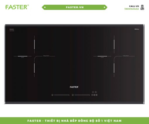 Bếp từ faster fs 744m – made in malaysia, mặt kính scott ceran, mâm từ đức, bảo hành 24 tháng