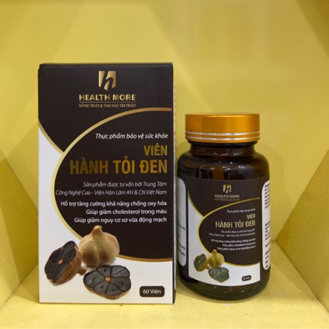 Viên hành tỏi đen health more