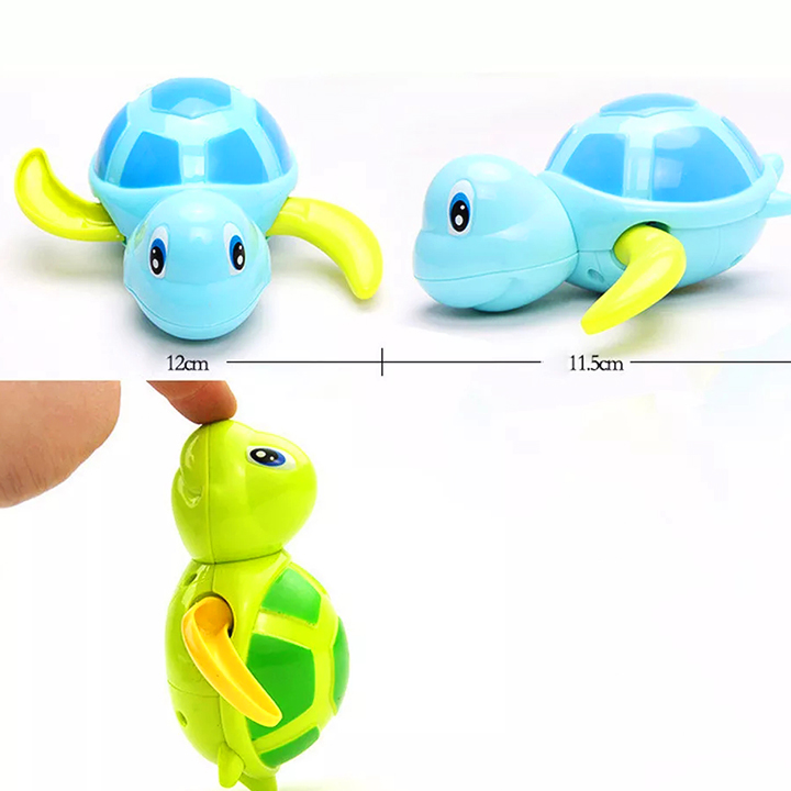 [hcm]đồ chơi nhà tắm cho bé rùa bơi vặn dây cót đáng yêu bằng nhựa nguyên sinh abs an toàn cho bé đủ màu sắc bbshine dc021 6