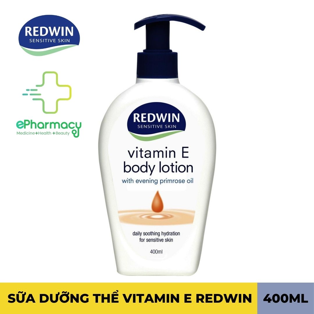 Sữa dưỡng thể redwin vitamin e body lotion - sữa dưỡng ẩm toàn thân vitamin e redwin