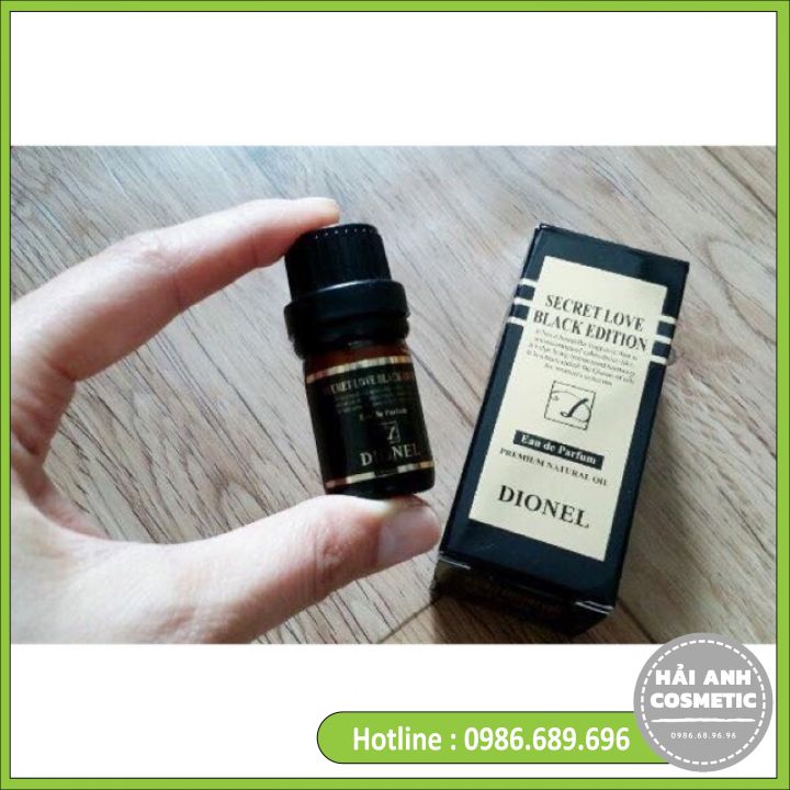 Nước Hoa Vùng Kín Dionel Secret Love Black Edition 5ml - DIONEL SECRET LOVE CHIP CHIP