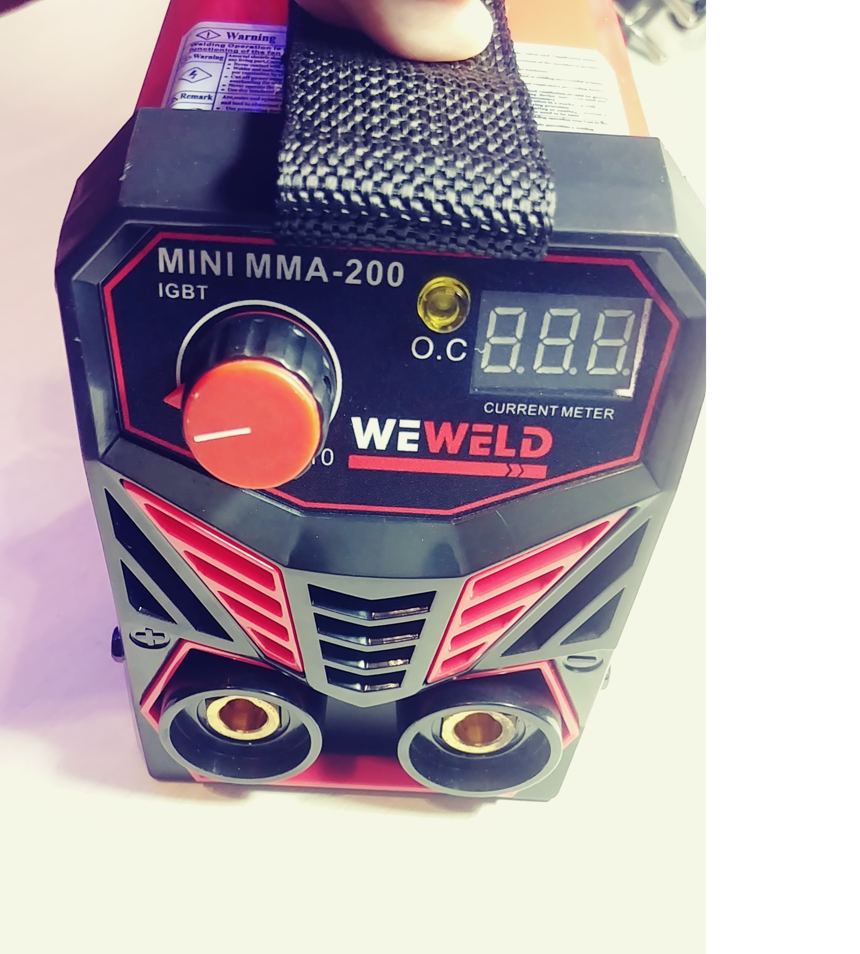 [HCM]Máy hàn Weweld Mini siêu khoẻ MMA-200A dây hàn đồng