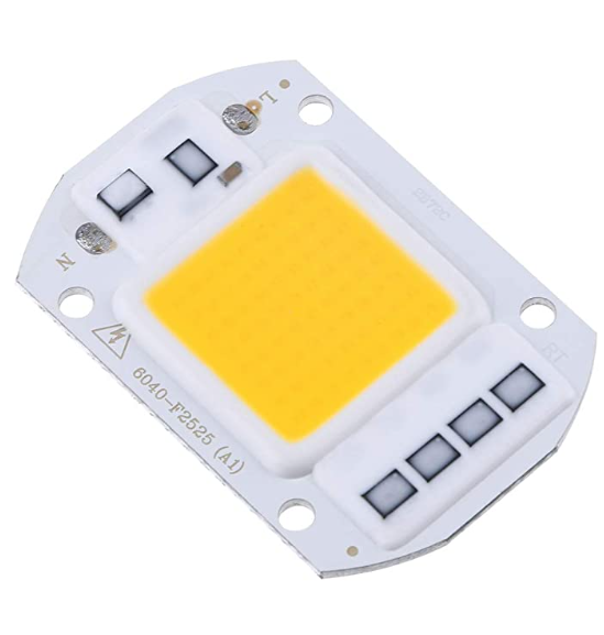 Led 50w ac 220v cob ánh sáng vàng