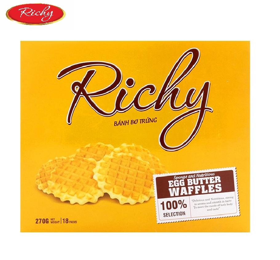 Bánh Richy bơ trứng hộp 270g