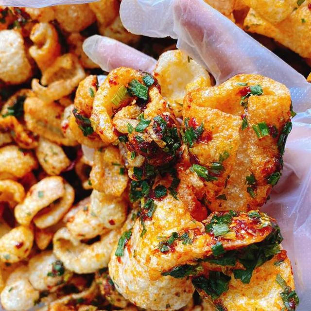 DA HEO SẤY LẮC MUỐI ỚT TỎI 130GR + Tặng 1 gói tương ớt (NCFOOD) - ăn vặt