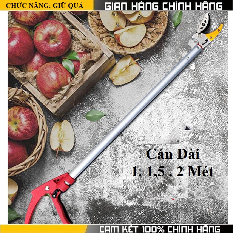 Kéo cắt cành trên cao 1m, 1.5m, 2m