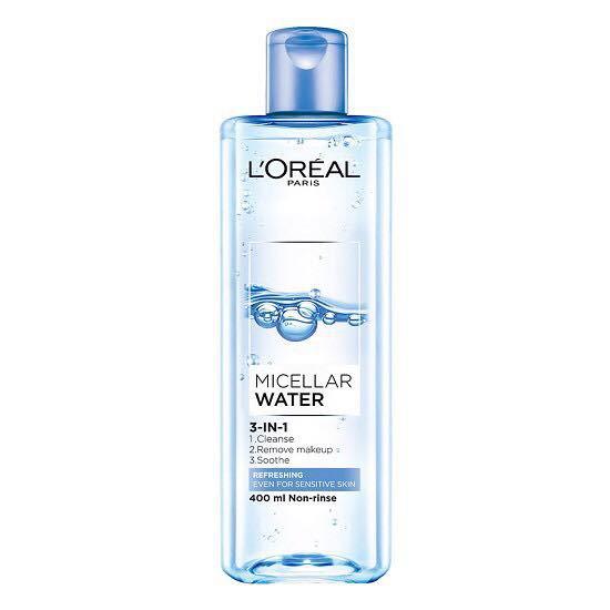 Nước tẩy trang loreal 3in1 micellar water
