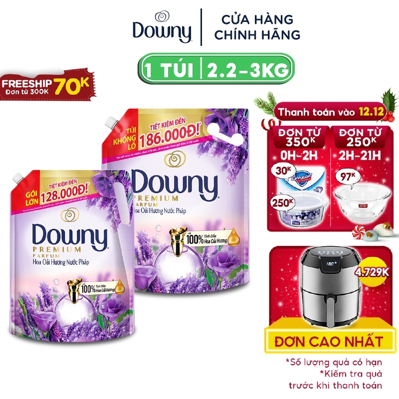 Nước xả vải Downy hương hoa Oải Hương nước Pháp
