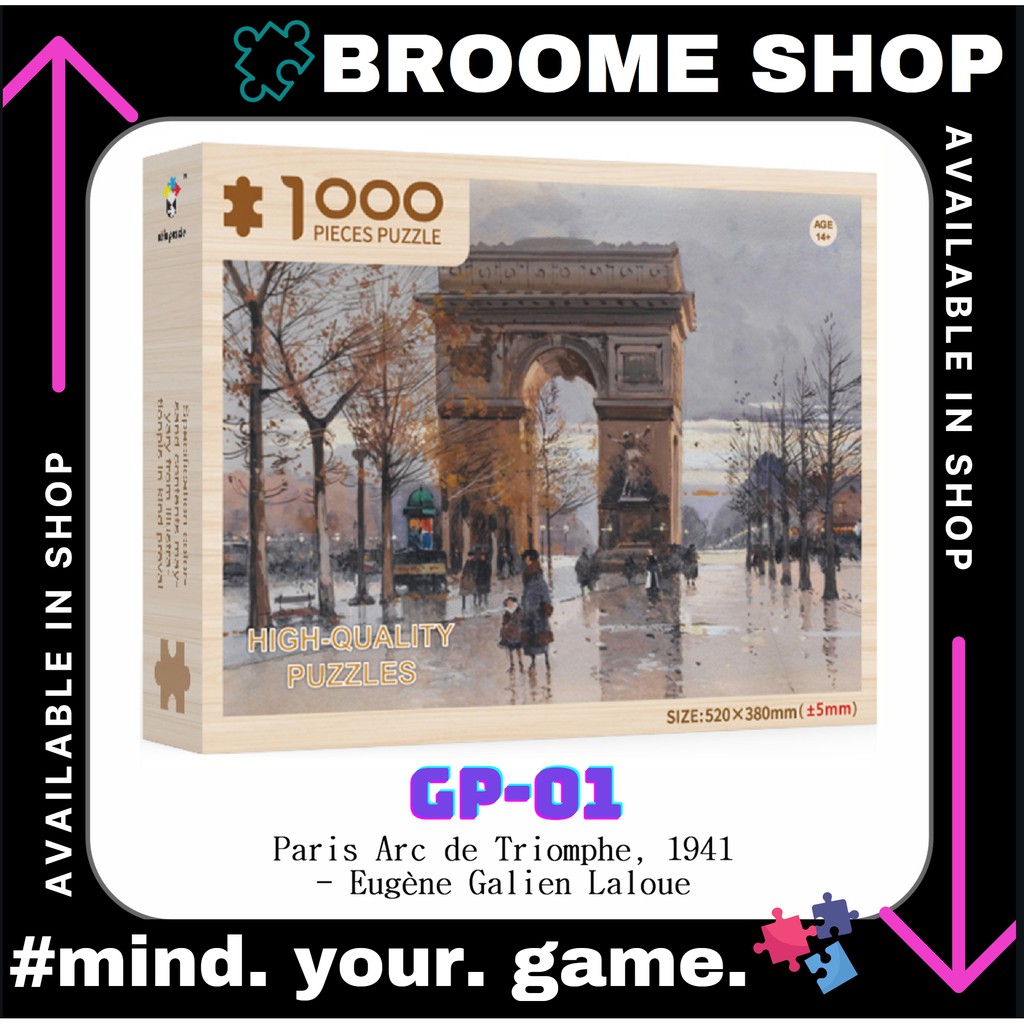 Bộ tranh xếp hình puzzle 1000 miếng tranh ghép hình 1000 mảnh xếp hình 1000 pcs jigsaw puzzle gỗ