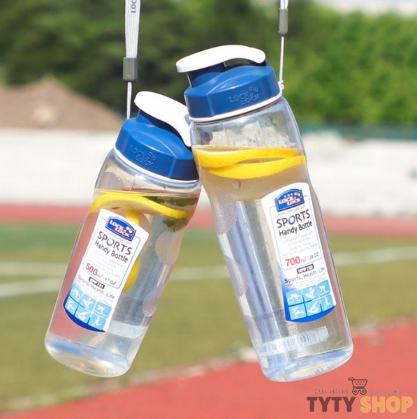 [HCM] Bình nước thể thao Lock&Lock Handy Bottle 500ml ABF721  700ml ABF722 - HÀNG CHÍNH HÃNG