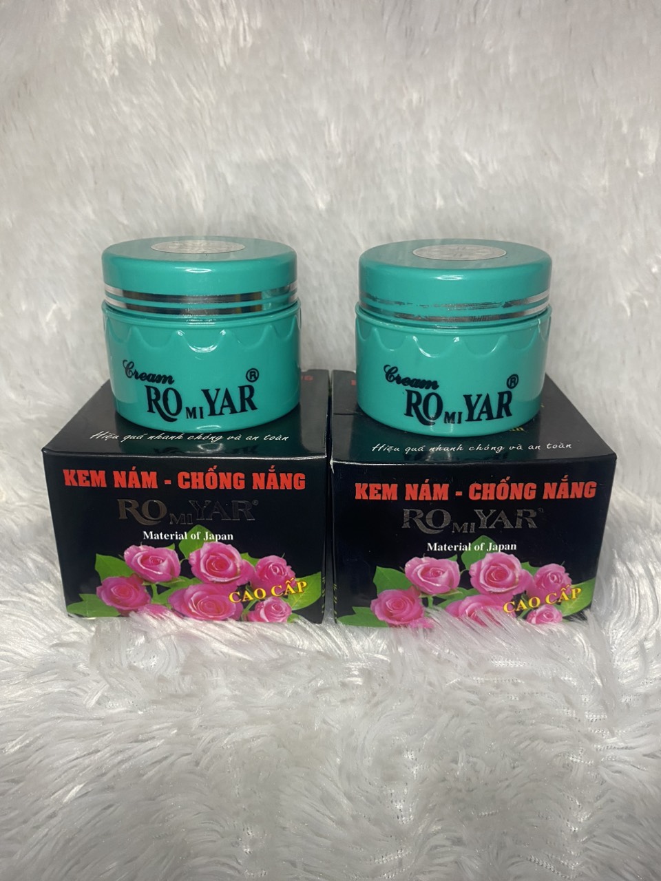 Combo 2 Hủ Kem Nám-Chống Nắng 15G Romiyar