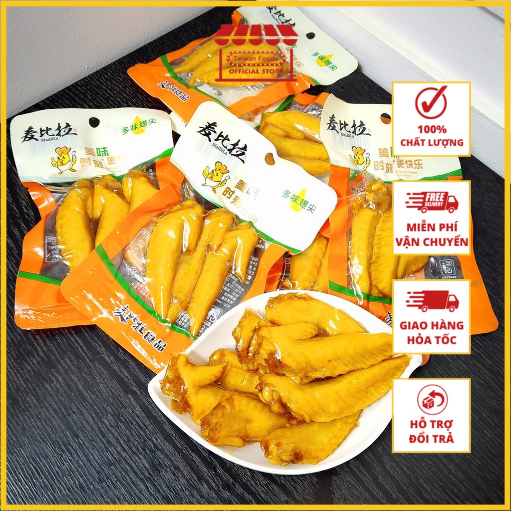 Cánh gà nhọn cay siêu ngon - bịch 3 cái 30gr