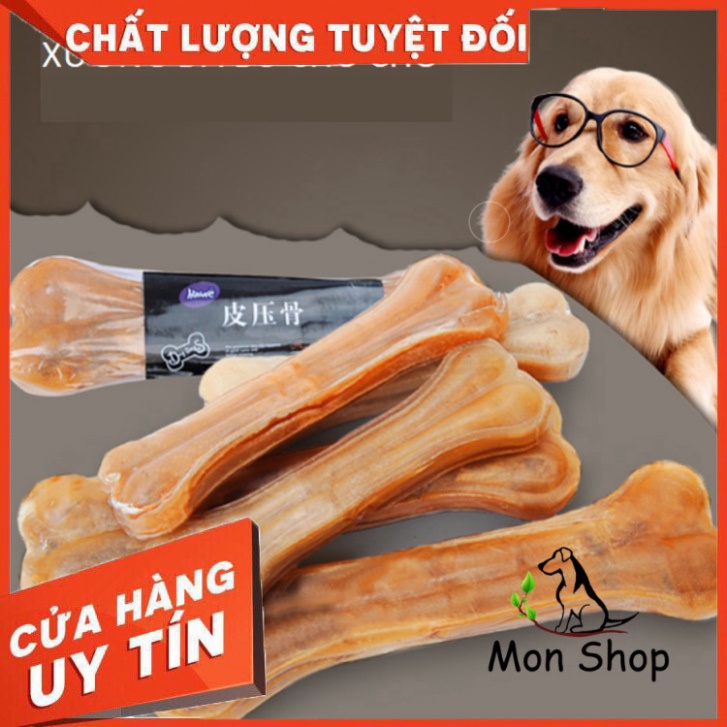BỘ 10 XƯƠNG DA BÒ GẶM SẠCH RĂNG CHO THÚ CƯNG (5CM) ĐỒ ĂN THÚ CƯNG Của QuaQua