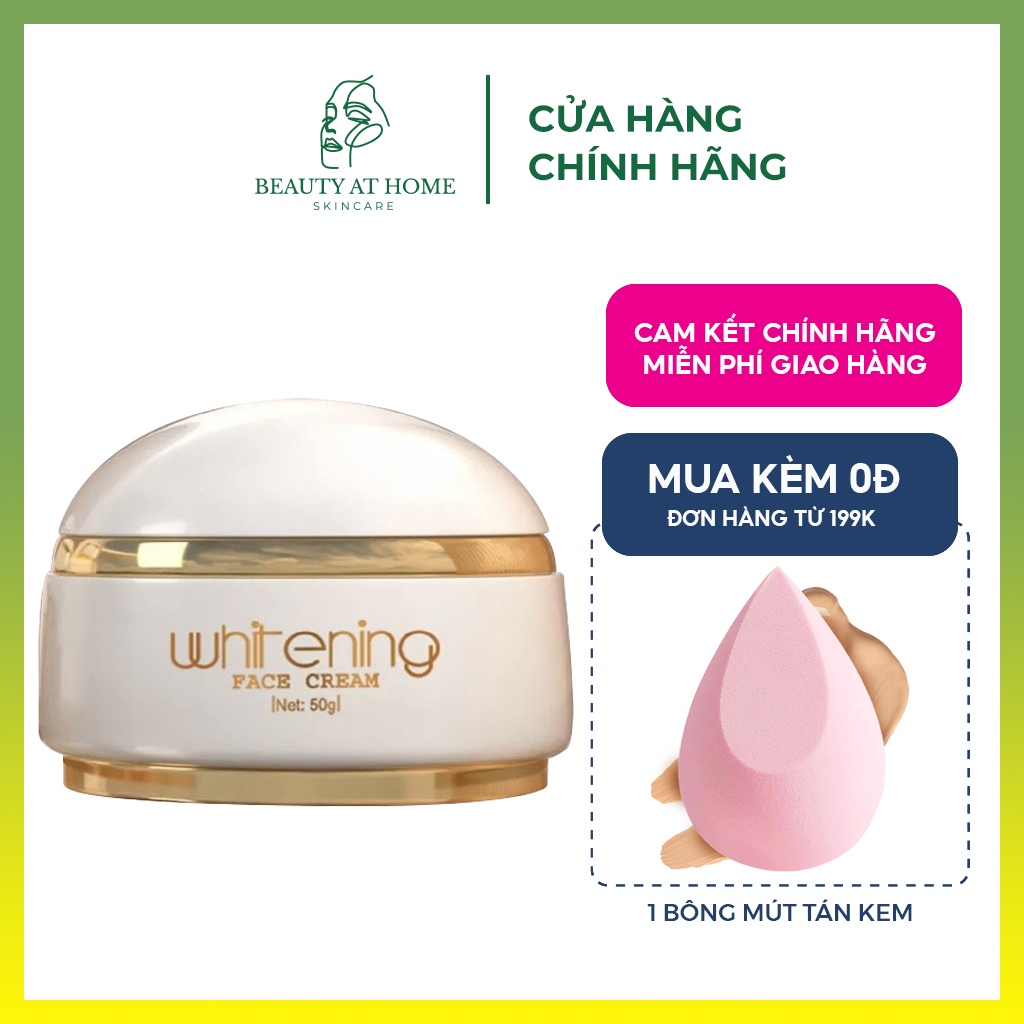 Kem face pháp mềm acosmetics giúp da trắng mịn mờ vết thâm bật tone nhanh - Beauty at home