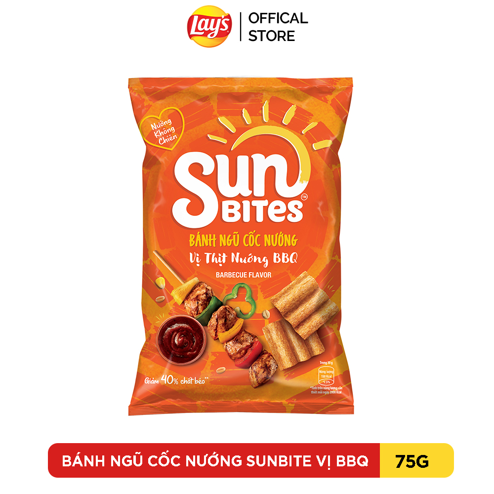 Snack bịch sunbite vị bbq 75g