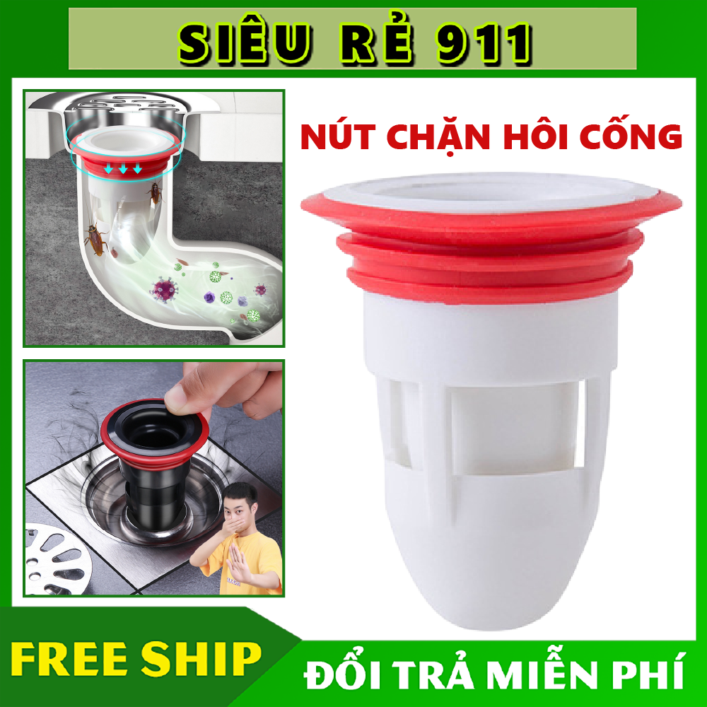 Nút Đậy Cống Thoát Nước TD Bằng Silicon Chống Mùi Hôi, Côn Trùng, Ngăn Trào Nước
