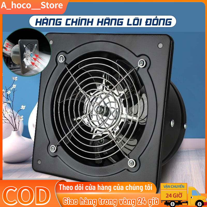  Quạt Thông Gió Quạt hút mùi Quạt hút gió ... nhà vệ sinh  Phòng Bếp - 4 inch   6 inch   8 inch 