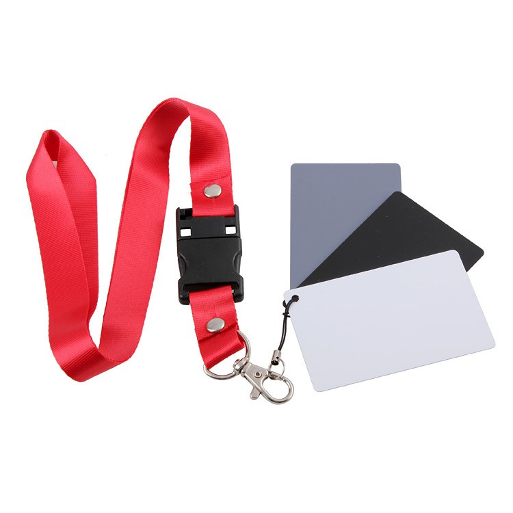 Thẻ cân bằng trắng gray card 3 trong 1 có dây đeo cam kết sản phẩm đúng mô tả chất lượng đảm bảo