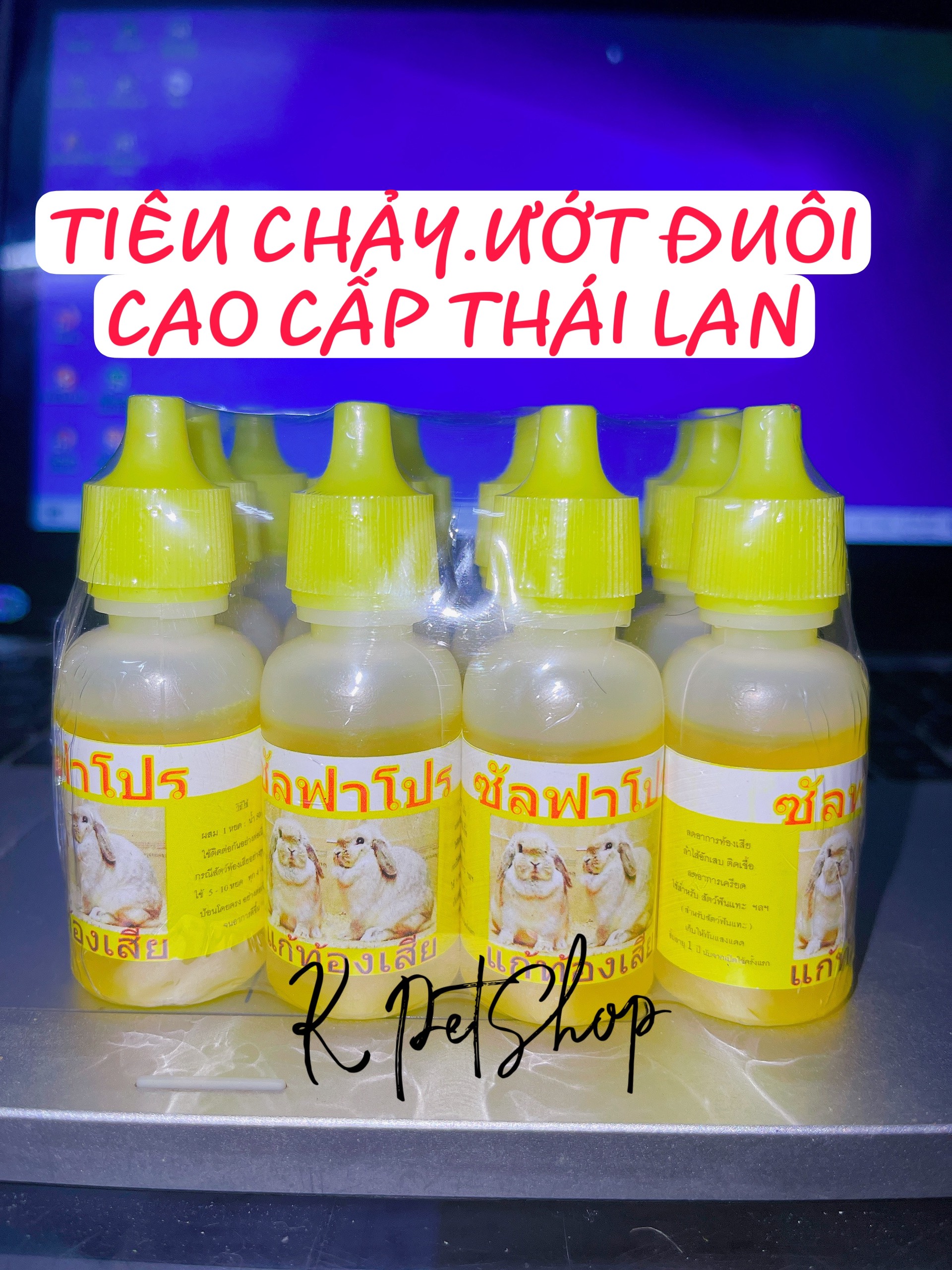 Tiêu chảy - Ướt đuôi Thái cho hamster thỏ bọ sóc nhím,...