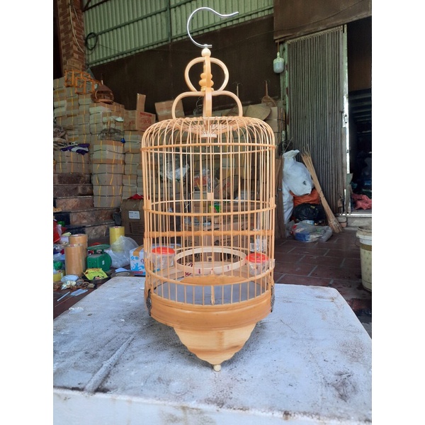Lồng khuyên trơn loại trắng