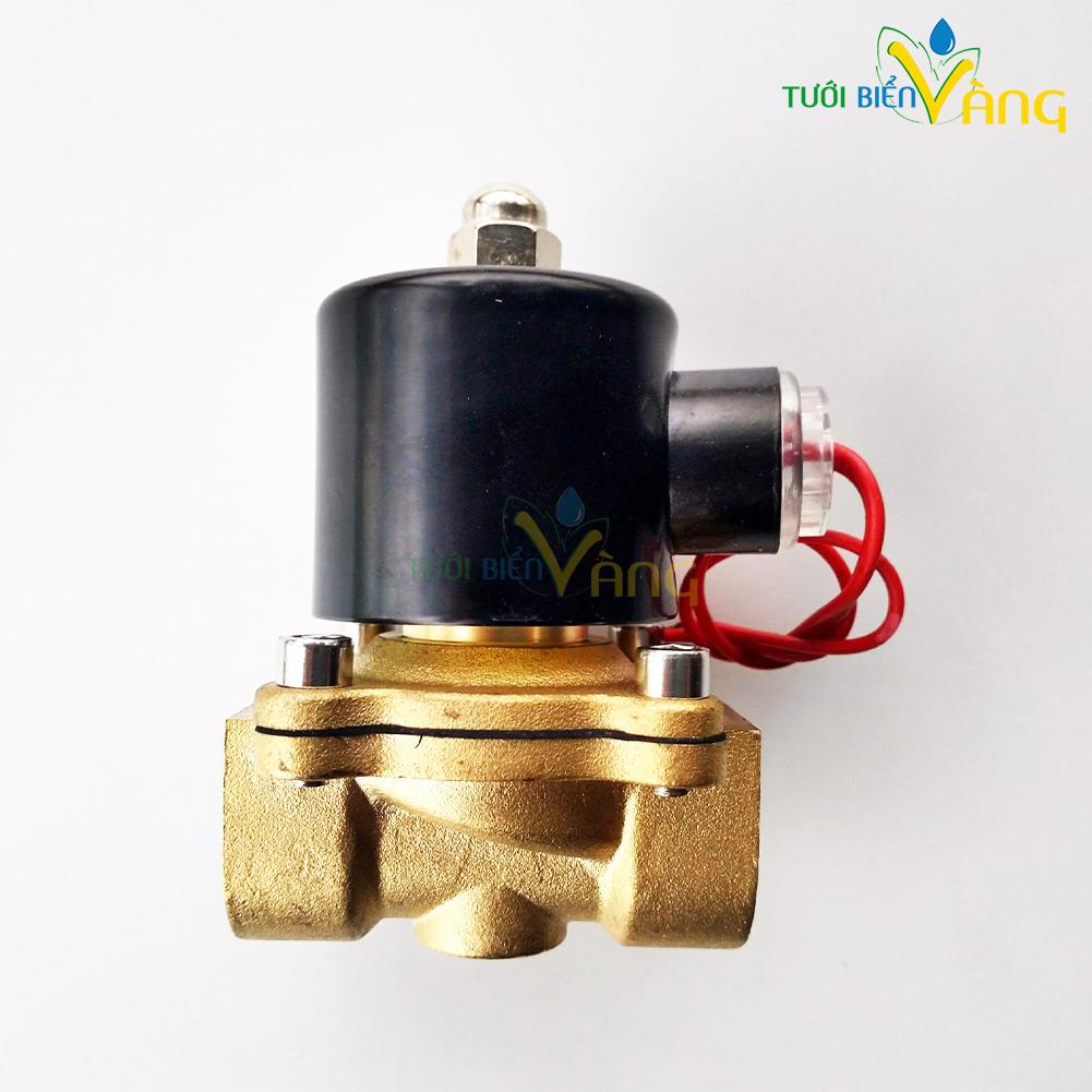 Van điện từ 27mm - van đóng mở nước bằng điện loại thường đóng
