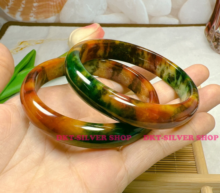 Vòng cẩm thạch bản hẹ phong cách mới ni 55-ni 58,hàng chuẩn có tư vấn