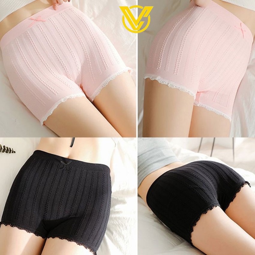 Quần mặc váy gân co giãn 4 chiều