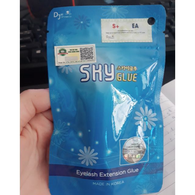 keo sky S+ nối mi, khô nhanh