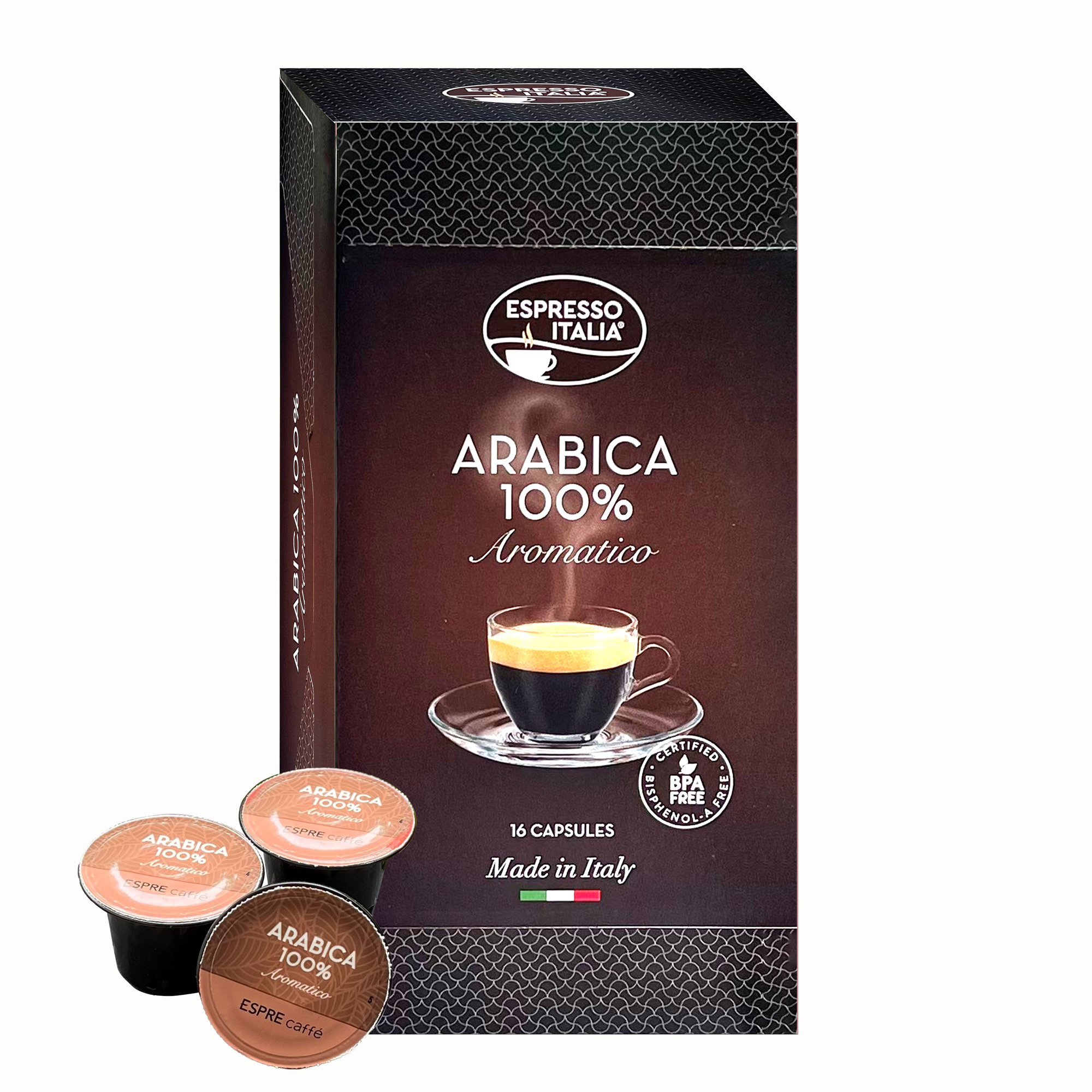 Hộp Viên nén cà phê Capsule Espresso Arabica sử dụng cho máy lọc nước pha cà phê ChungHo