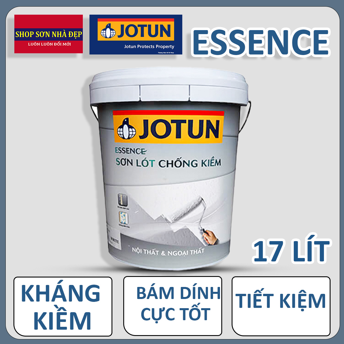 Sơn jotun - sơn lót essence - chống kiềm nội và ngoại thất cao cấp