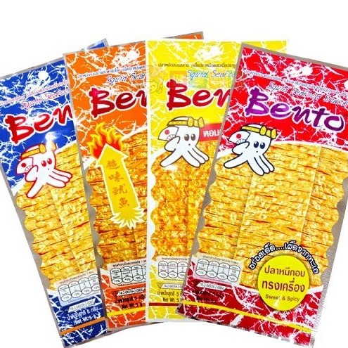 Mực bento Thái Lan [lốc 13 gói] - đỏ (cay vừa) sản phẩm tốt chất lượng cao đảm bảo an toàn cho sức khỏe người sử dụng cam kết như hình