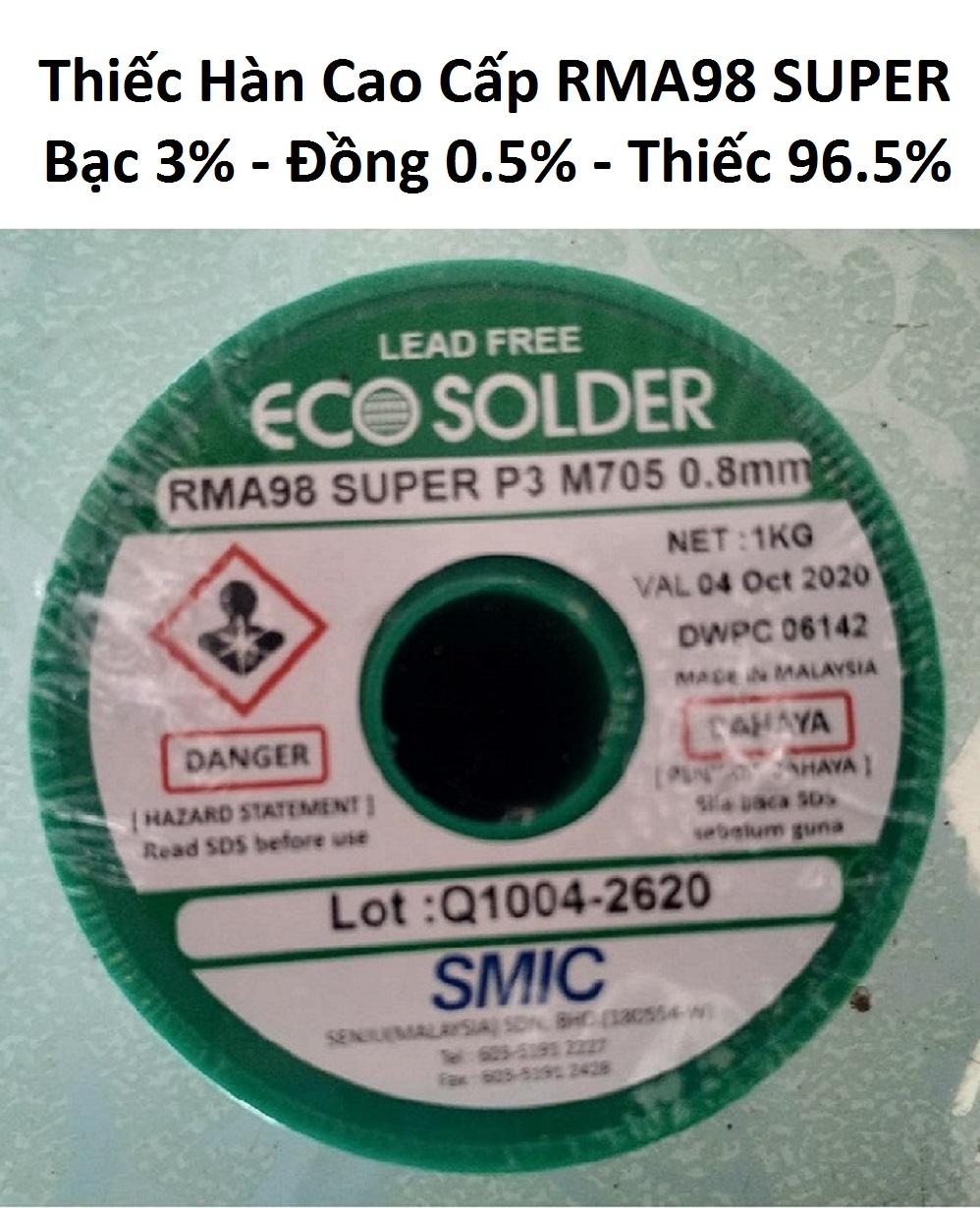 Thiếc Hàn Không Chì Mối Hàn Đẹp Chất Lượng Tốt [ Thiếc hàn bán lẻ theo mỗi 5 mét | Tặng thêm 5 mét khi mua từ 20 mét trở nên ]