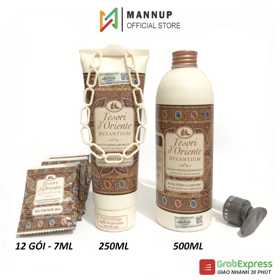 Sữa tắm nước hoa tesori d'oriente hương hy lạp cổ đại 250ml/500ml - nhập khẩu italia