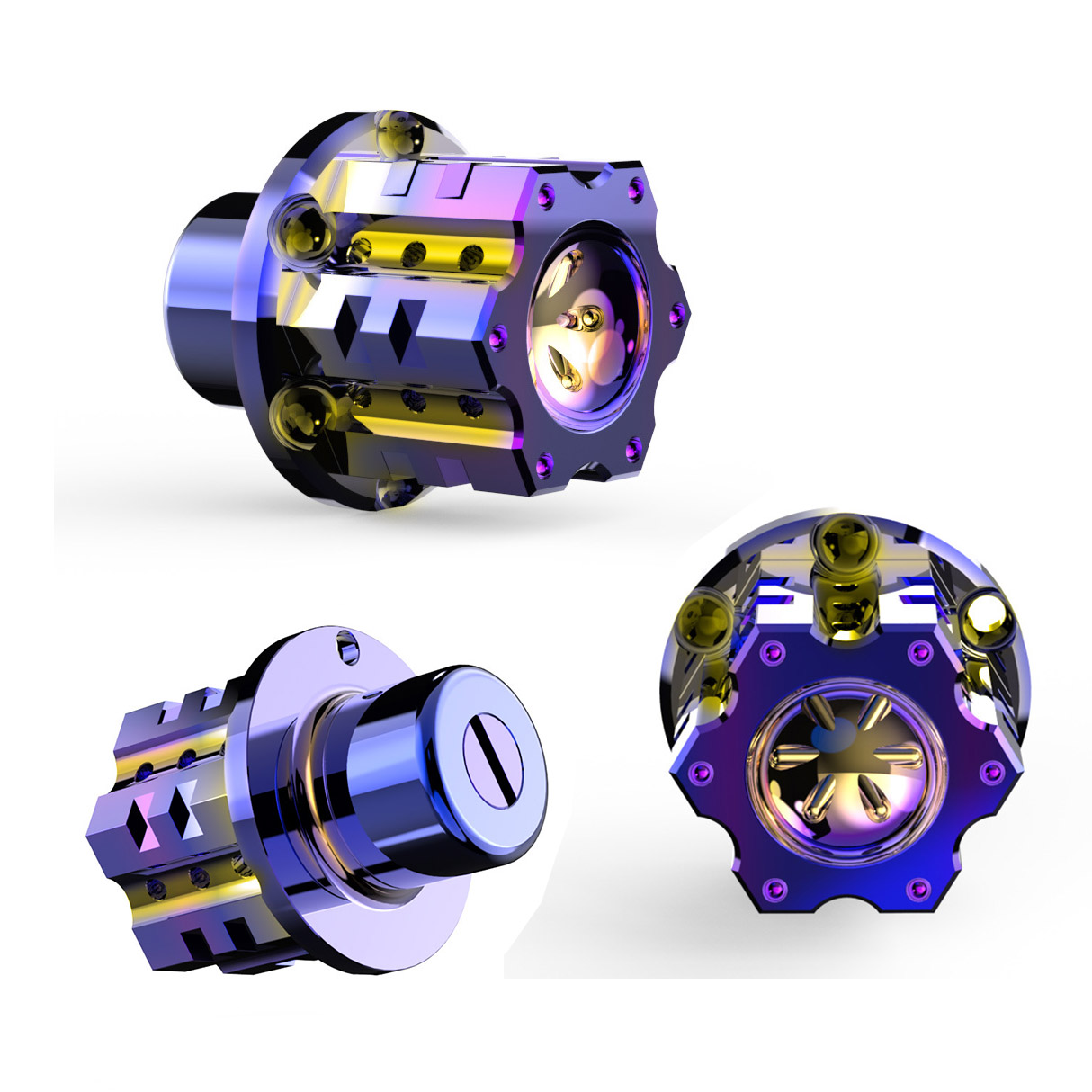 [HCM]Phôi Chìa Khóa Xi Titan Kiểu Salaya Trang Trí [ Ko Gồm Chìa ]