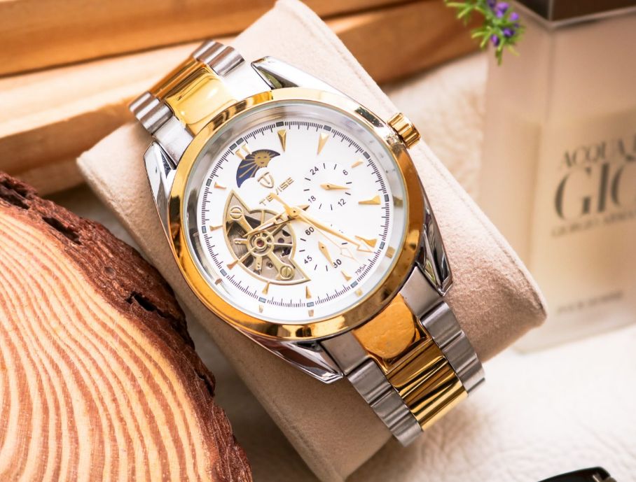 Top 3 đồng hồ nam tevise795a thụy sỹ sang trọng đáng mua nhất - mua ngay đồng hồ tevise thụy sỹ chạy cơ tự động, mặt kính chống chầy, chống xước,chống nước, dây thép, vỏ thép cao cấp chống rỉ. (bh 12 tháng