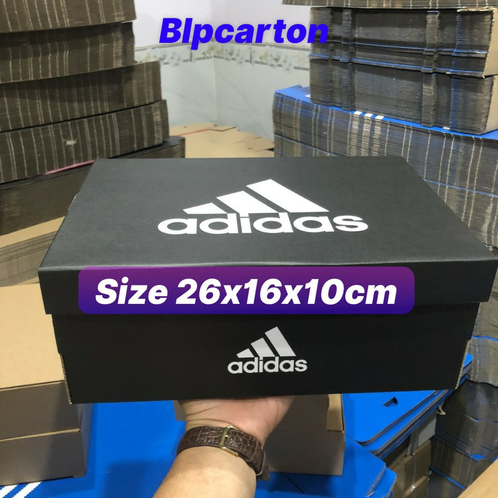 20 hộp đựng giày adidas size 26x16x10